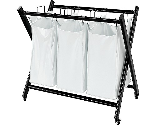 Корзина для белья WasserKRAFT Naab WB-860-L Белый Корзина для белья WasserKRAFT Naab WB-860-L Белый