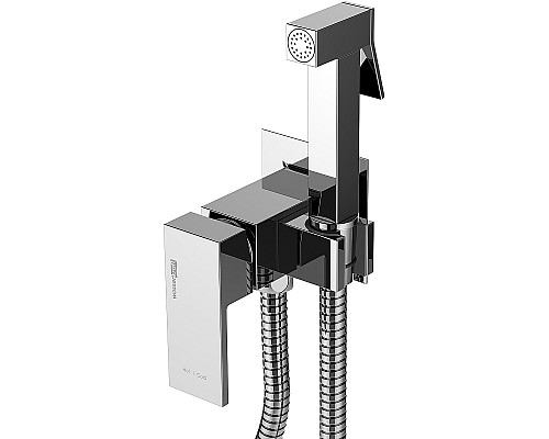 Гигиенический душ со смесителем WasserKRAFT A71138 Хром