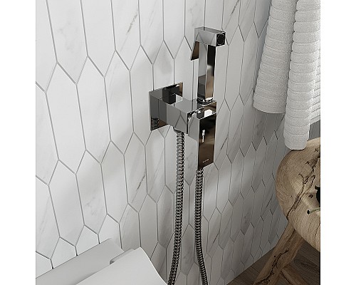 Гигиенический душ со смесителем WasserKRAFT A71138 Хром