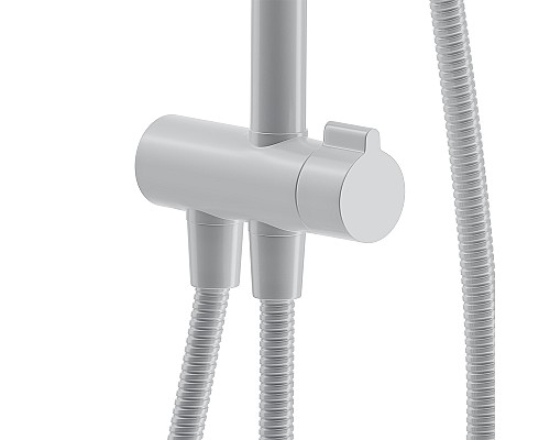 Душевая система Damixa Jupiter 977000200 Белая матовая