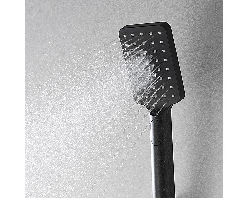Душевая система WasserKRAFT A172071 Черная матовая
