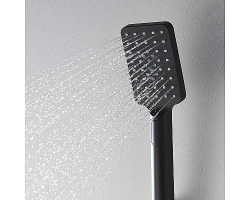 Душевая система WasserKRAFT A172071 Черная матовая