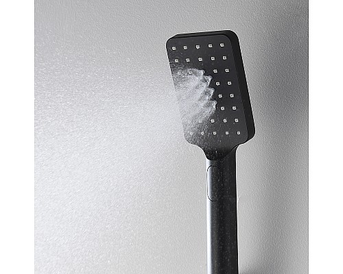 Душевая система WasserKRAFT A172071 Черная матовая