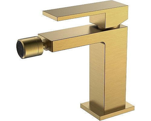 Смеситель для биде Boheme Qubic 476-BR Бронза