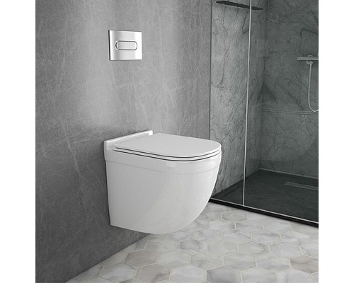 Унитаз Owl 1975 Eld Cirkel-H TOWLT190101 подвесной с сиденьем Микролифт