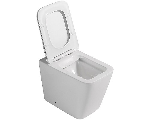 Унитаз Abber Rechteck AC1211 приставной с сиденьем Микролифт