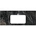 Столешница под раковину Kerama Marazzi Plaza Classic Neo Риальто 120 PL2.VT93\120T Темно-серая