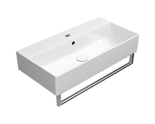 Раковина GSI Kube X 70 9455111 Белая