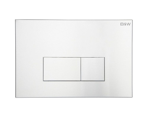 Клавиша смыва Black&White Universe WPI-09544 09544 Silver Coated