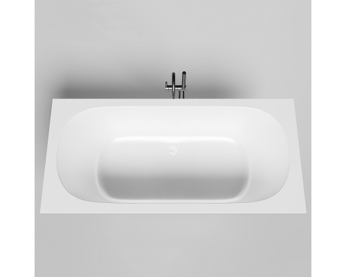 Ванна из искусственного камня Salini Ornella Axis Kit 190х90 103512G Белая глянцевая