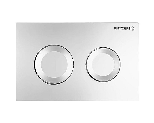 Клавиша смыва Bettoserb Sava Fix Slim Sitnica 40006468 Хром матовый Клавиша смыва Bettoserb Sava Fix Slim Sitnica 40006468 Хром матовый