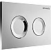 Клавиша смыва Bettoserb Sava Fix Slim Sitnica 40006468 Хром матовый