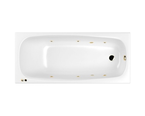 Акриловая ванна Whitecross Layla 170x75 с гидромассажем