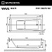 Акриловая ванна Whitecross Wave 140x70 0101.140070.100 без гидромассажа