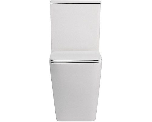 Унитаз компакт Abber Rechteck AC1210 Белый с бачком и сиденьем Микролифт