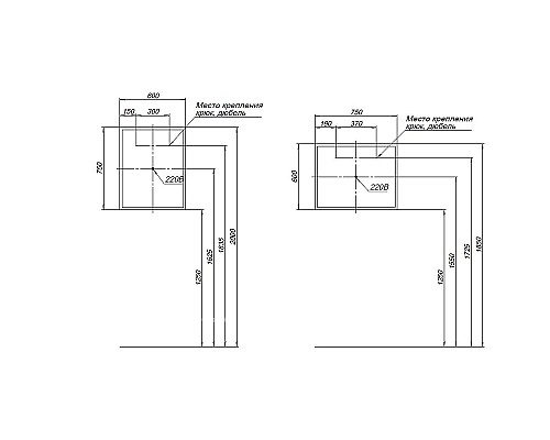 Зеркало Aquanet Оптима 60 288963 с подсветкой с сенсорным выключателем