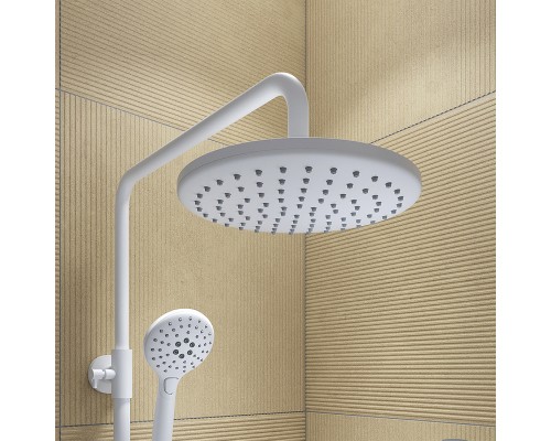 Душевая система Iddis Ray RAYWT3Fi06 Белая матовая