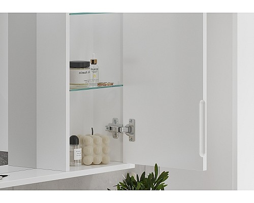 Зеркало со шкафом Volna Lake 60 R zsLAKE60.R-01 с подсветкой Белое