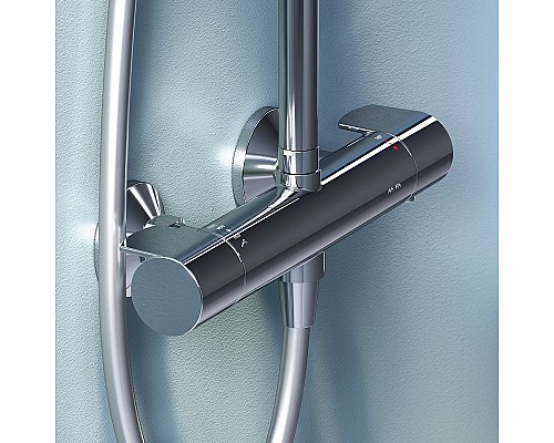 Душевая система AM.PM X-Joy F0785A400 с термостатом Хром