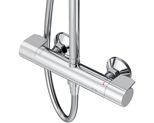 Душевая система AM.PM X-Joy F0785A400 с термостатом Хром