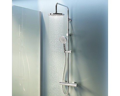 Душевая система AM.PM X-Joy F0785A400 с термостатом Хром