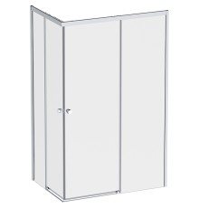 Душевой уголок AM.PM X-Joy 120х80 профиль Хром матовый стекло прозрачное