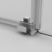 Душевой уголок AM.PM X-Joy 120х80 профиль Хром матовый стекло прозрачное