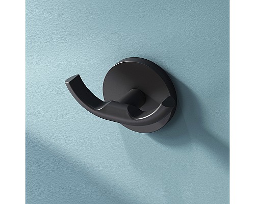 Двойной крючок AM.PM X-Joy A85A35622 Черный матовый Двойной крючок AM.PM X-Joy A85A35622 Черный матовый