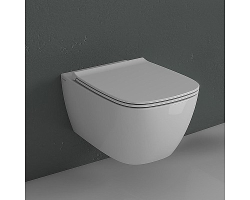 Унитаз Globo Genesis GNS02.BI подвесной без сиденья