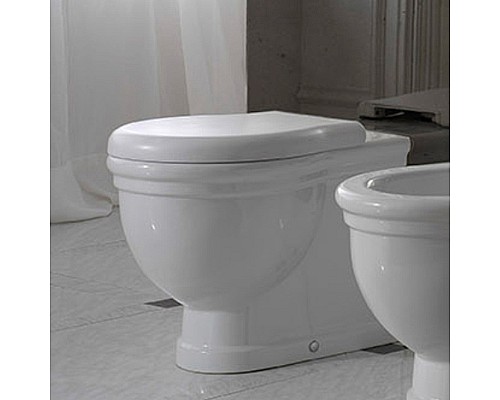 Унитаз Globo Paestum PA025.BI приставной без сиденья