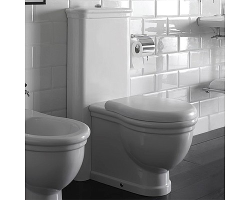 Унитаз Globo Paestum PA025.BI приставной без сиденья