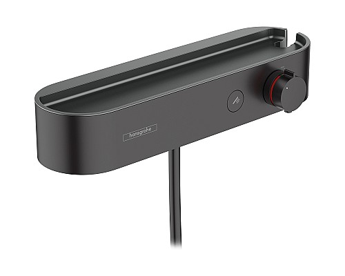 Смеситель для душа Hansgrohe ShowerTabletSelect 400 24360670 с термостатом Черный матовый