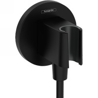 Шланговое подключение Hansgrohe FixFit S Черное матовое