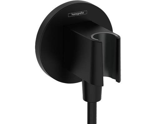 Шланговое подключение Hansgrohe FixFit S Черное матовое