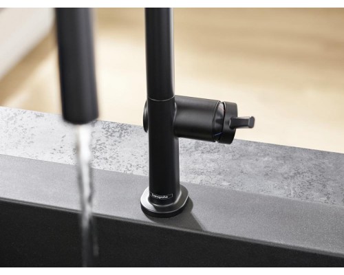 Смеситель для кухни Hansgrohe Talis M54 210 72800670 Черный матовый