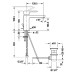 Смеситель для раковины Duravit B.2 Хром