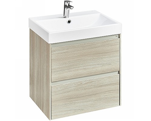 Тумба под раковину Roca Ona 60 A857613512 подвесная Светлый дуб