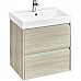 Тумба под раковину Roca Ona 60 A857613512 подвесная Светлый дуб