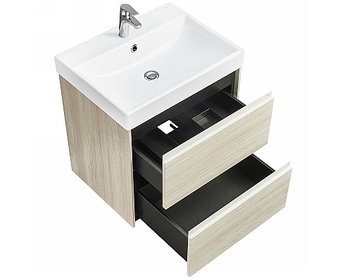 Тумба под раковину Roca Ona 60 A857613512 подвесная Светлый дуб