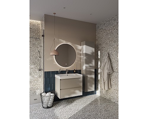 Тумба под раковину Roca Ona 80 A857630510 подвесная Бежево-серый матовый