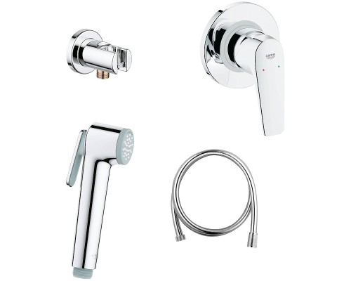 Гигиенический душ со смесителем Grohe Bauflow 29328000 Хром