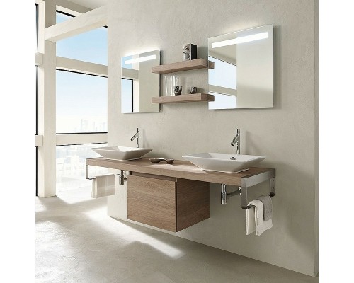 Зеркало Jacob Delafon Parallel 60 EB1411RU-NF с подсветкой с подогревом и инфракрасным выключателем