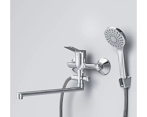 Смеситель для ванны AM.PM X-Joy F85A90100 универсальный Хром