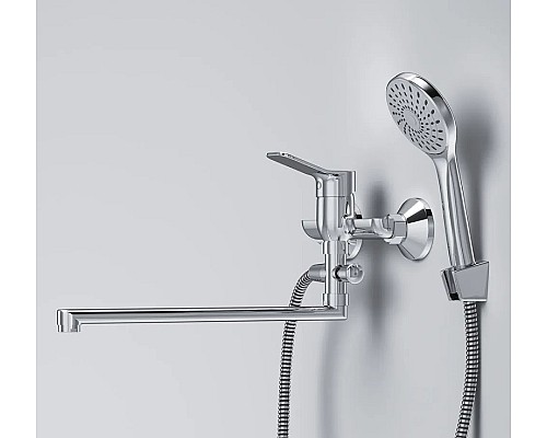 Смеситель для ванны AM.PM X-Joy F85A90100 универсальный Хром