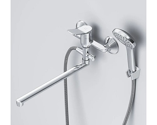 Смеситель для ванны AM.PM X-Joy F85A90100 универсальный Хром