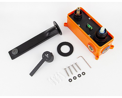 Смеситель для раковины Kaiser Serio 05511-9 Черный матовый