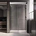 Душевая дверь Veconi Premium Trento PTD-30CH 120 PTD30-CH-120-01-C4 профиль Хром стекло прозрачное