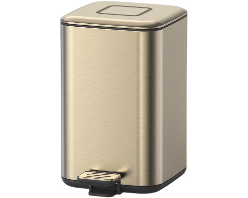 Ведро для мусора Boheme Q 10948-MG Золото матовое
