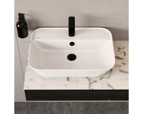 Смеситель для раковины Vitra Root Square A4273136EXP Черный матовый