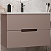 Тумба под раковину Style Line Матис 60 ЛС-00002296 подвесная Тауп темный